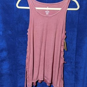 American Eagle Outfitters Raspberry Tank Top